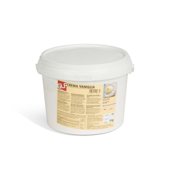 CREMA IDRATA VANIGLIA DA 5 KG IN SECCHIELLO