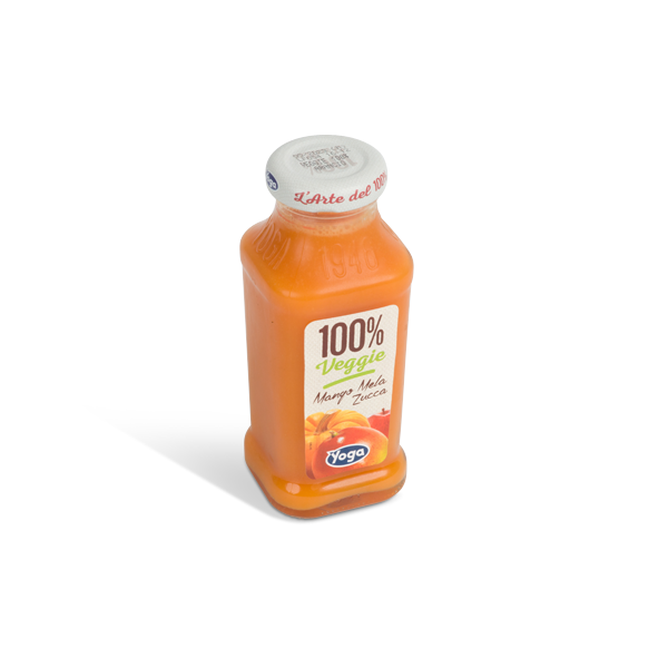 SUCCO MANGO MELA ZUCCA VEGGIE YOGA 12 PZ DA 200 ML