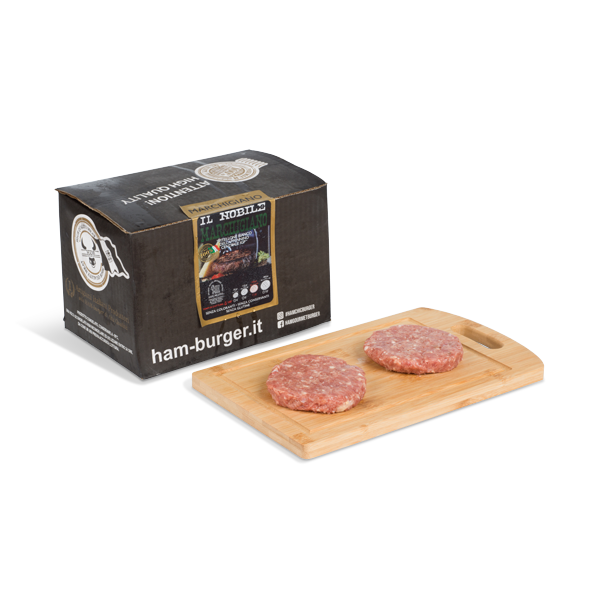 HAMBURGER MEDAGLIONE MARCHIGIANA 12 PZ DA 200 GR