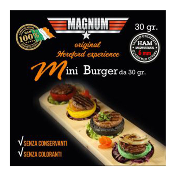 HAMBURGER MAGNUM MEDAGLIETTA HEREFORD 50 PZ DA 30 GR