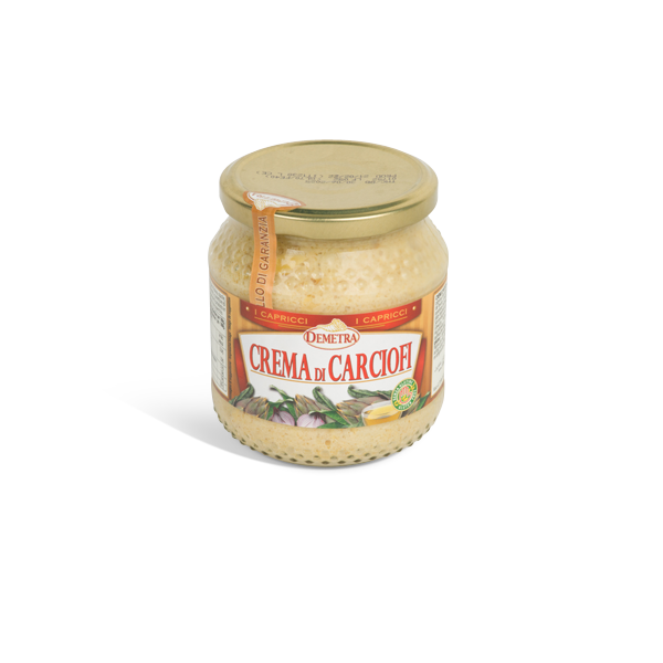 CREMA CARCIOFI DA 580 GR DEMETRA