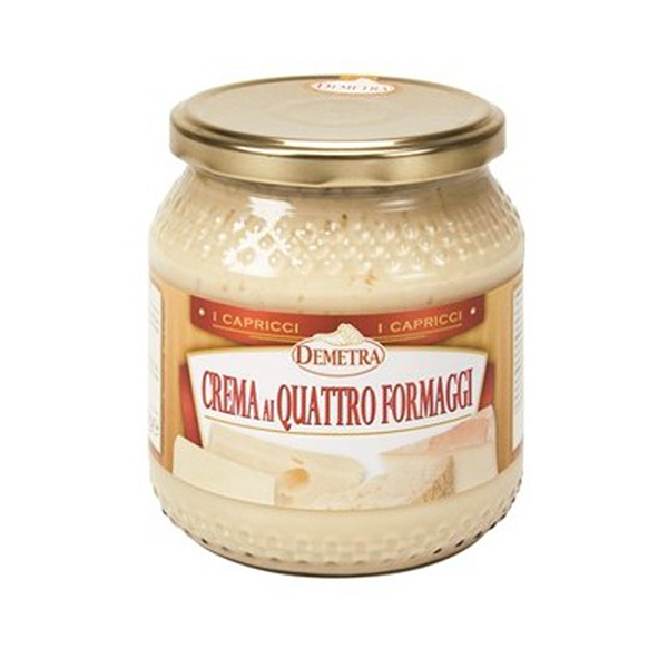 CREMA 4 FORMAGGI DA 580 GR DEMETRA