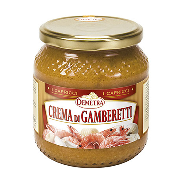 CREMA DI GAMBERETTI DA 540 GR DEMETRA