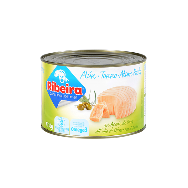 TONNO IN OLIO DI SEMI DA 1,7 KG RIBEIRA