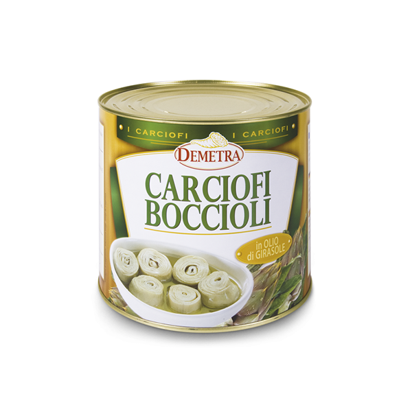 CARCIOFI BOCCIOLI KG 3 IN OLIO DEMETRA