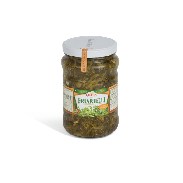 FRIARIELLI DEMETRA IN OLIO GIRASOLE DA 1,7 KG