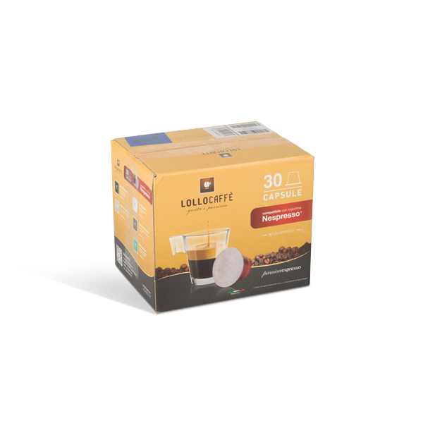 CAFFE’ CAPSULE NESPRESSO 30 PZ LOLLO CAFFE’