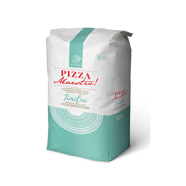 FARINA PIZZA MAESTRO CON TIMILIA DA 25 KG