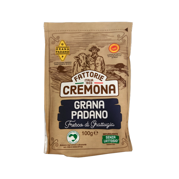 GRANA PADANO GRATTUGIATO DA 100 GR