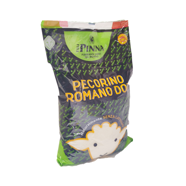 PECORINO ROMANO DOP GRATTUGIATO DA 1 KG PINNA