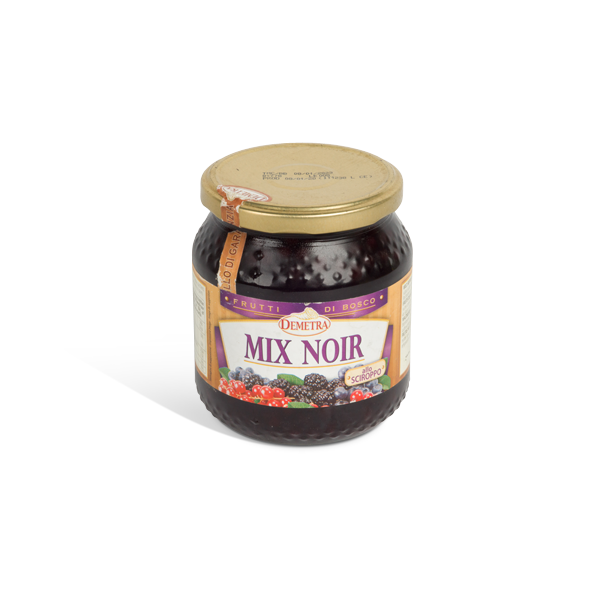 MIX NOIR FRUTTI DI BOSCO ALLO SCIROPPO DA 580 GR DEMETRA