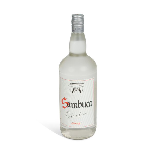 SAMBUCA BIANCA DA 150 ML GRADO ALCOLICO AL 38%