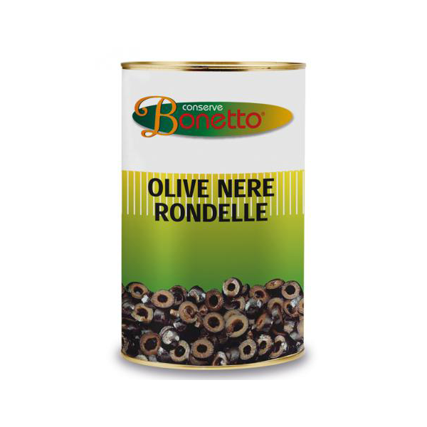 OLIVE NERE A RONDELLE DA 4,25 KG  BONETTO