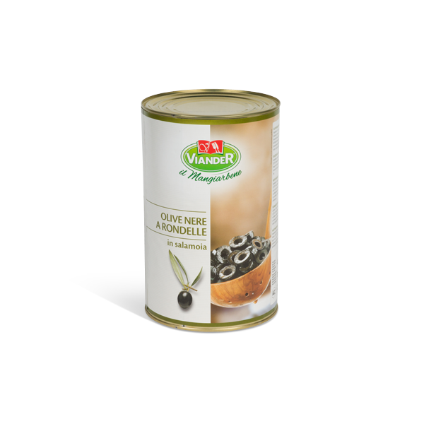 OLIVE NERE A RONDELLE DA 4,25 KG VIANDER