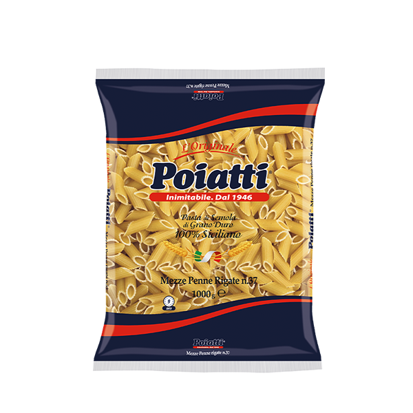 MEZZEPENNE RIGATE N.37 POIATTI SPA DA 1 KG