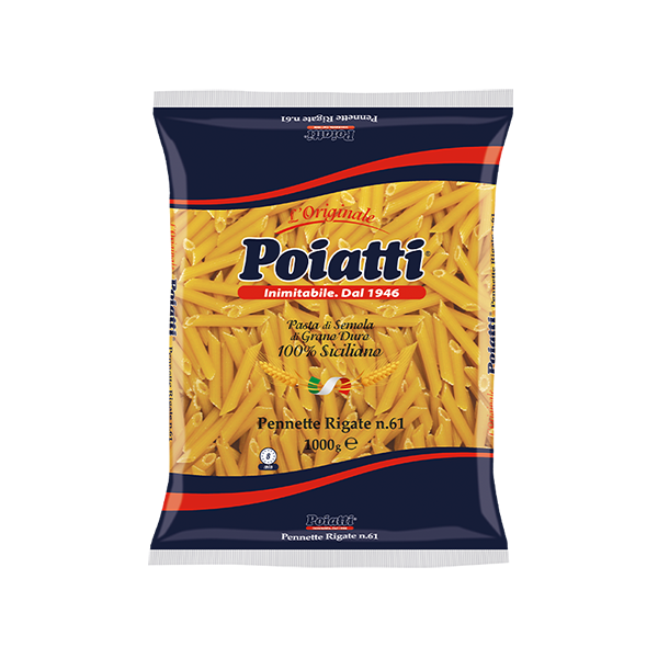 PENNETTE RIGATE N.61 POIATTI SPA DA 1 KG