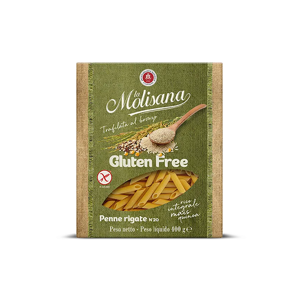 LA MOLISANA N.20 PENNE RIGATE DA 400 GR SENZA GLUTINE