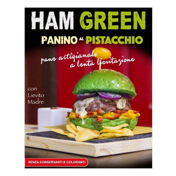 PANINO HAMBURGER AL PISTACCHIO 36 PZ DA 100 GR