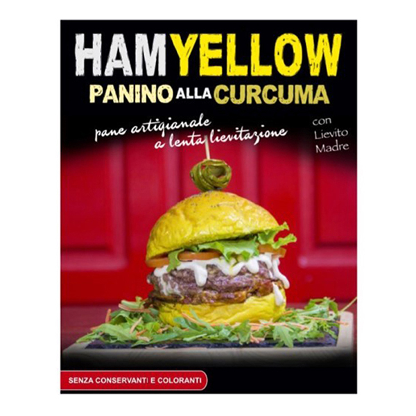 PANINO HAMBURGER ALLA CURCUMA 36 PZ DA 110 GR