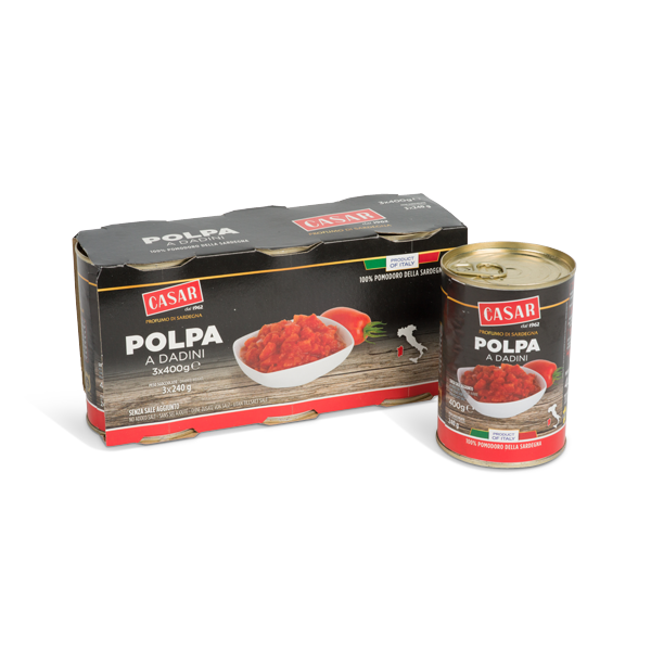 POLPA CASAR TRIS 3 PZ DA 425 ML