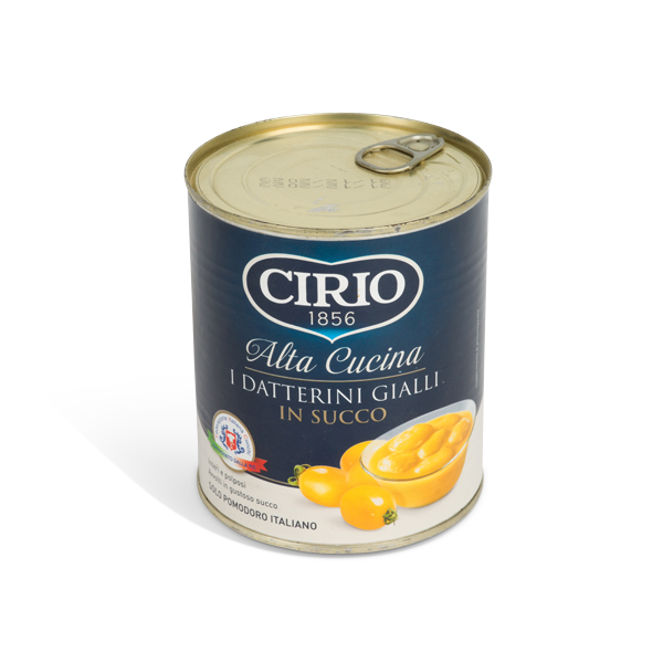 DATTERINI GIALLI INTERI IN SUCCO CIRIO DA 800 GR