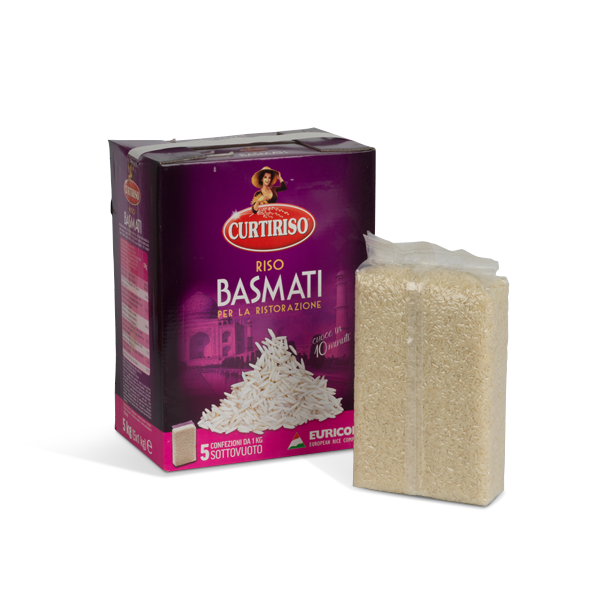 RISO BASMATI SOTTO VUOTO DA 1 KG CURTI RISO