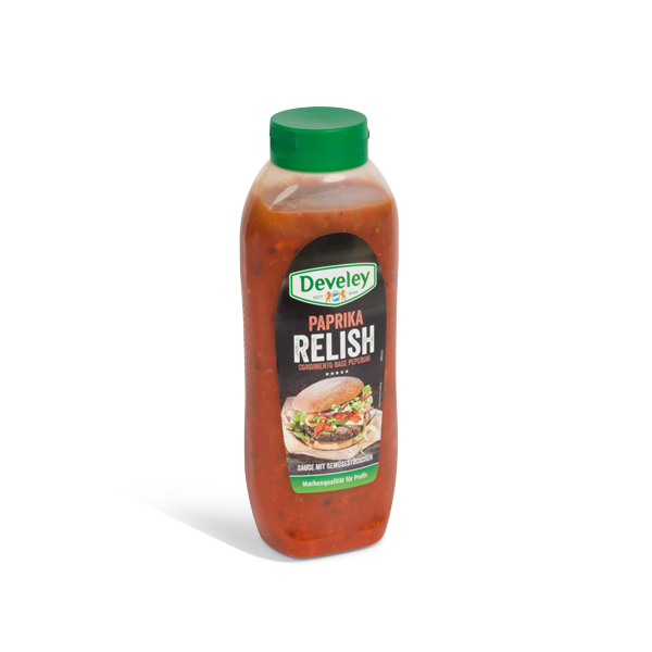 SALSA RELISH PEPERONI DEVELEY DA 875 ML