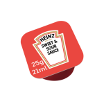 SALSA SWEET & SOUR DIPPOT HEINZ 100 PZ DA 25 GR