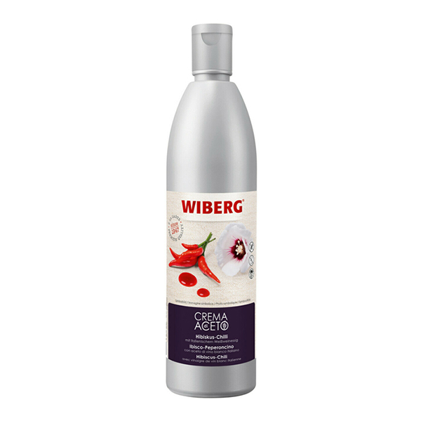 CREMA DI ACETO IBISCO E PEPERONCINO DA 500 ML WIBERG